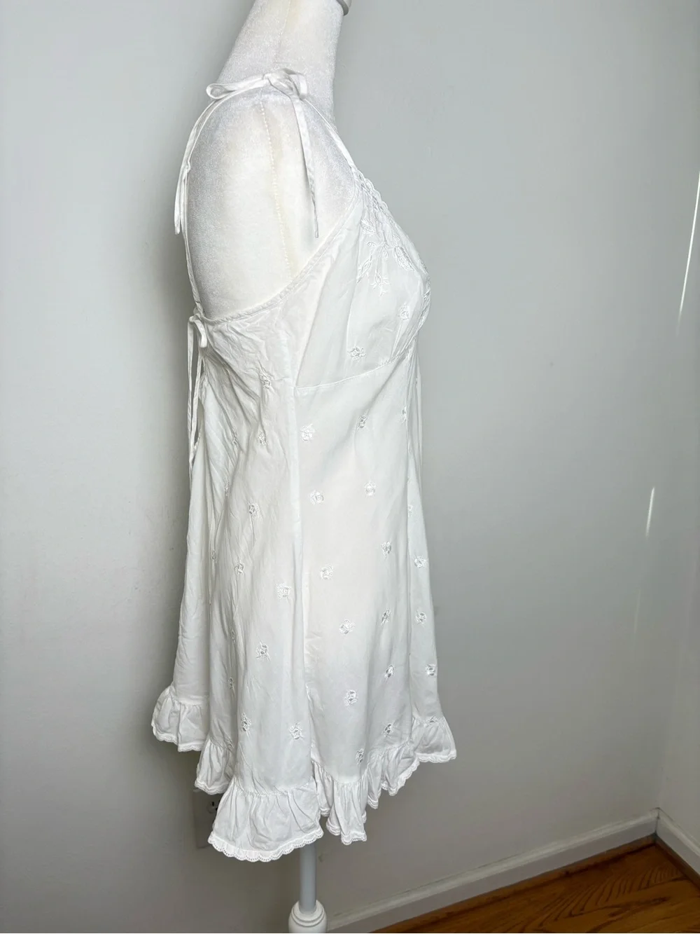 Victoria’s Secret vintage babydoll chemise teddy top dress cottage prairie